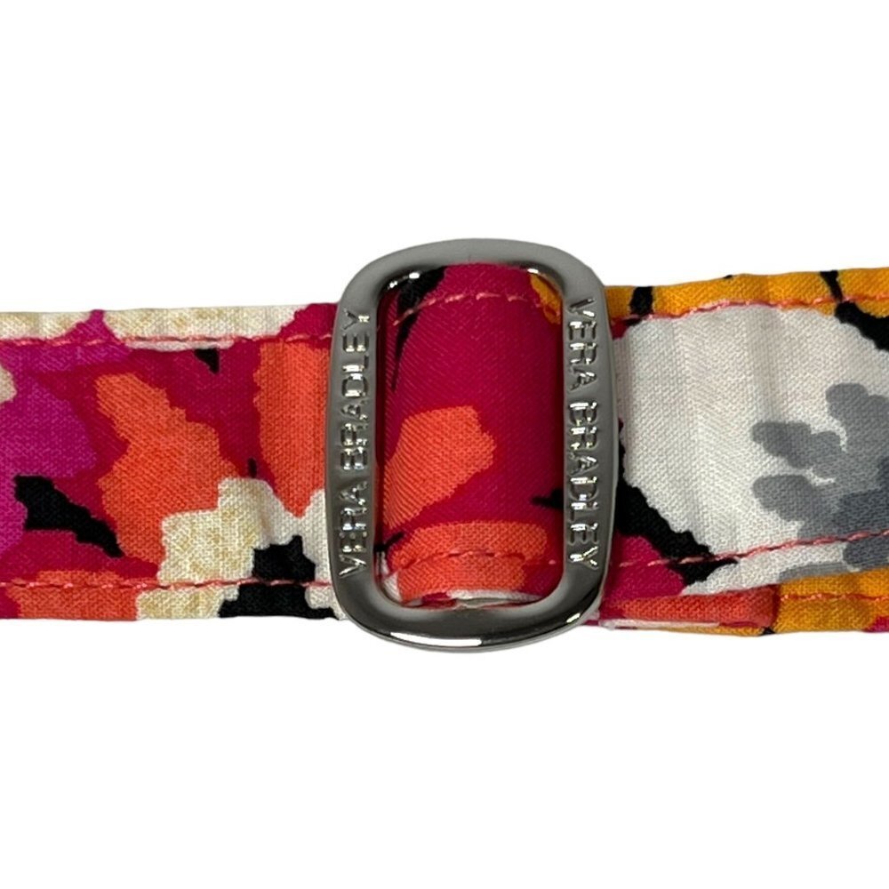 VERA BRADLEY Pixie Blooms Hipster Crossbody Shoulder Bag Pink Floral Quilted - Picture 7 of 10